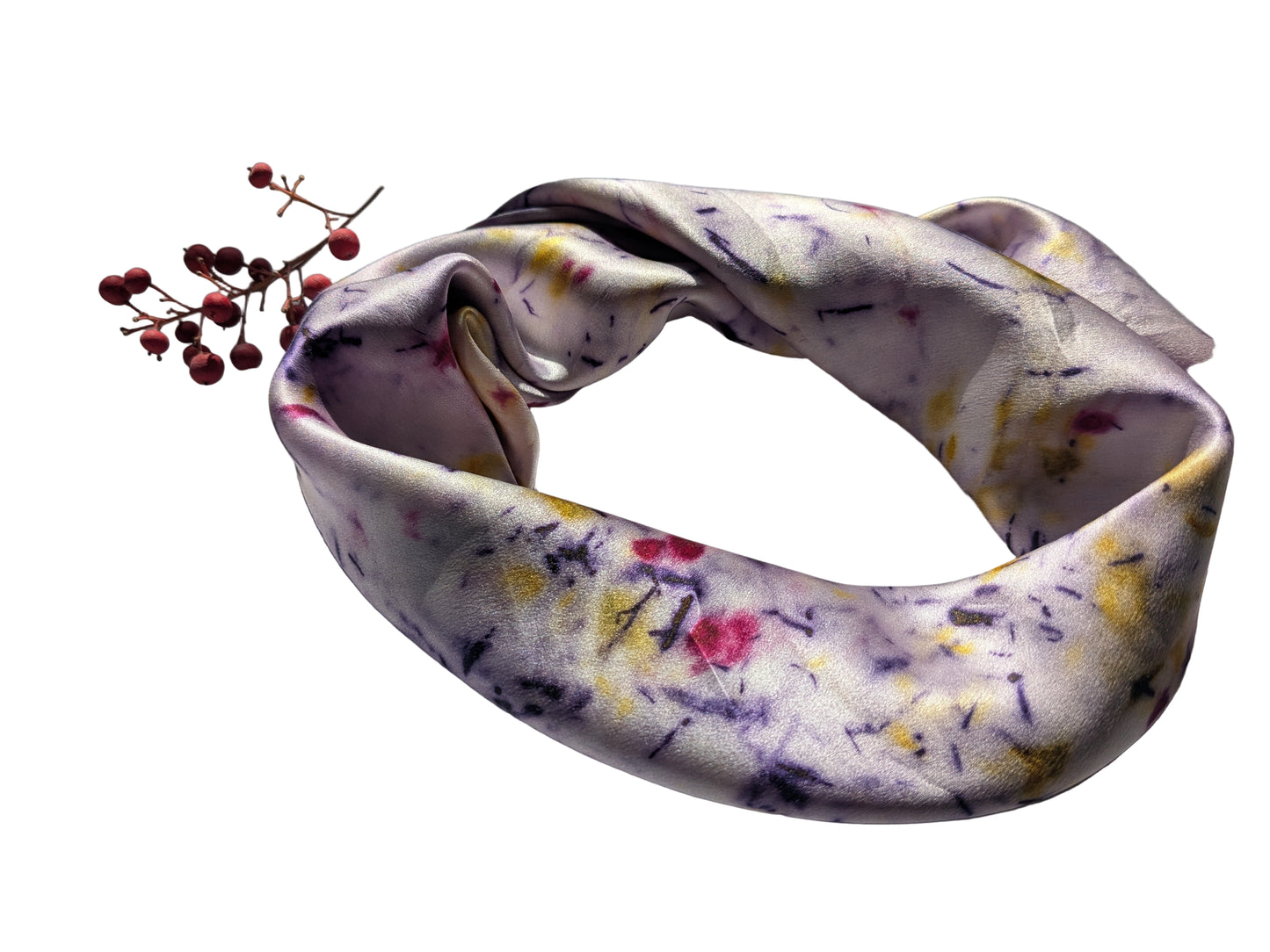 ნატურალური აბრეშუმი, სანდალოზი, კოშინელი და ხავერდა